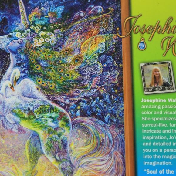 Josephine Wall Soul of the Unicorn 1000 pc Puzzle - Picture 9 of 10